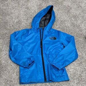 The North Face Kids Blue Raincoat